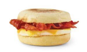 Wendy’s Bacon, Egg & Cheese English Muffin