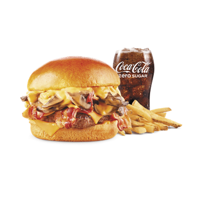 Bacon Portabella Mushroom Melt