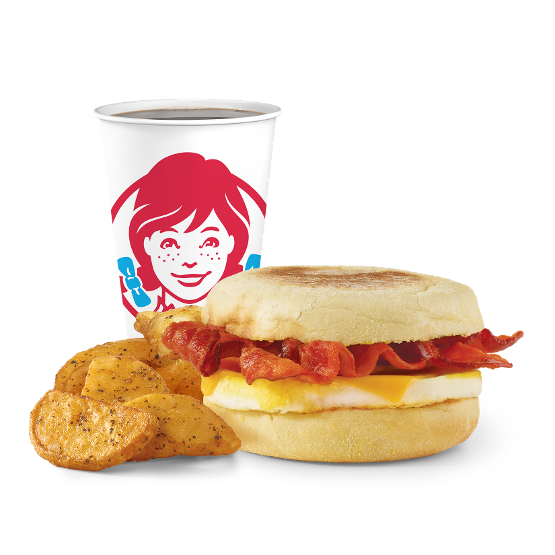 Bacon, Egg & Cheese English Muffin Combo