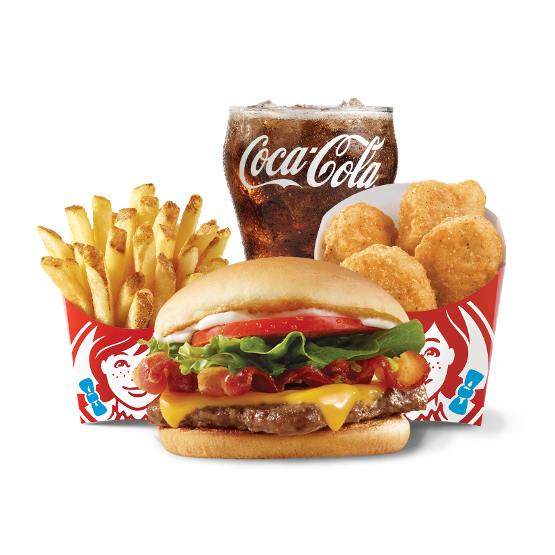 Jr. Bacon Cheeseburger Biggie Bag