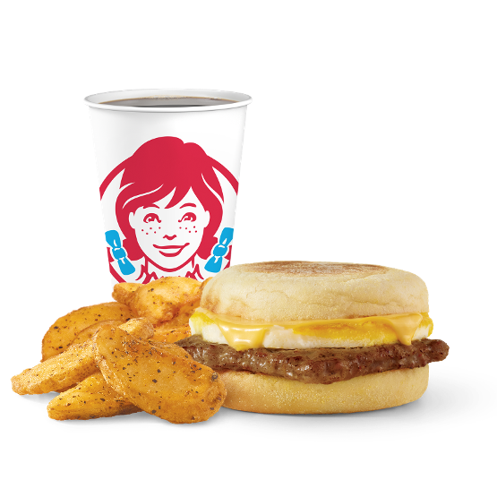 Sausage, Egg & Cheese English Muffin Combo