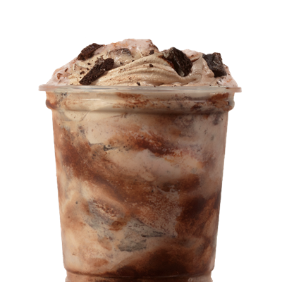 OREO Brownie Twist Chocolate Frosty Fusion