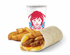 Sausage Breakfast Wrap Combo