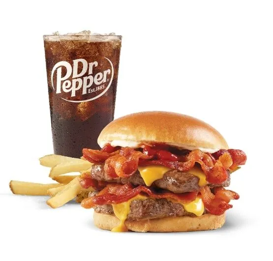 Wendy's Baconator combo