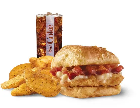 Wendys Maple Bacon Chicken Croissant Combo