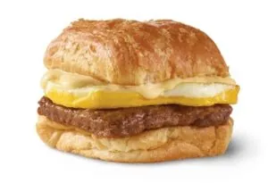 Wendy’s Sausage, Egg & Swiss Croissant