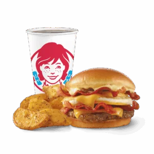 Breakfast Baconator Combo