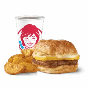 Sausage, Egg & Swiss Croissant