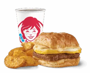 Sausage, Egg & Swiss Croissant