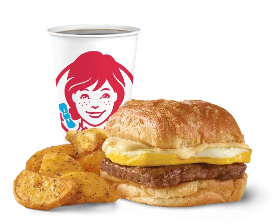 Sausage, Egg & Swiss Croissant