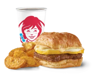 Sausage, Egg & Swiss Croissant