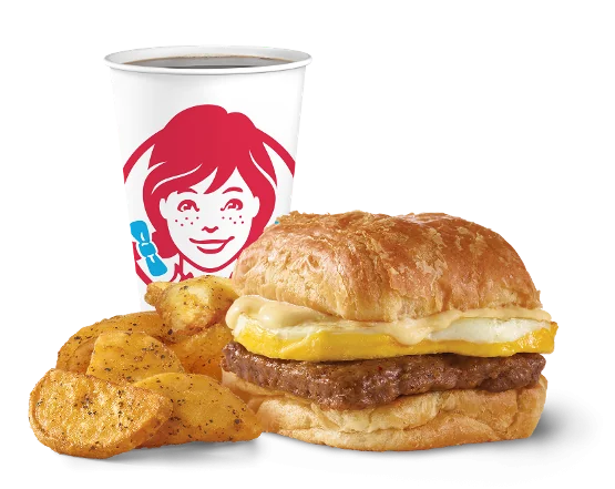 Sausage, Egg & Swiss Croissant