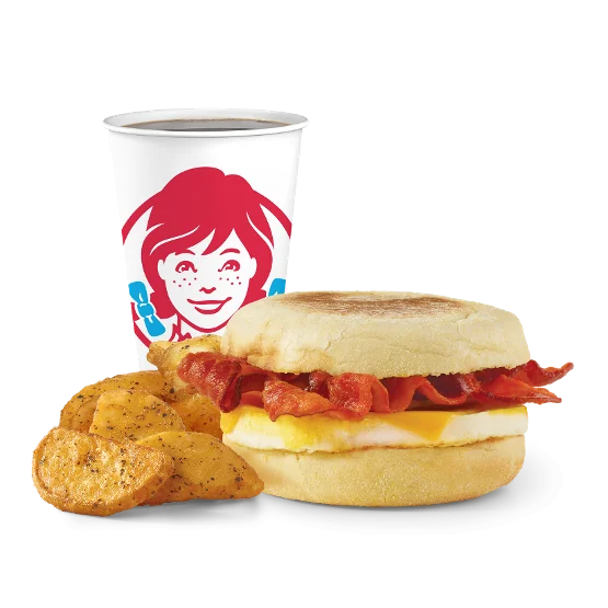 Bacon, Egg & Cheese English Muffin Combo