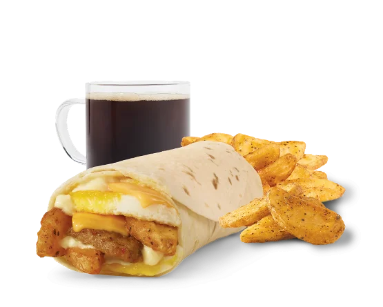 Breakfast Burrito with Sausage