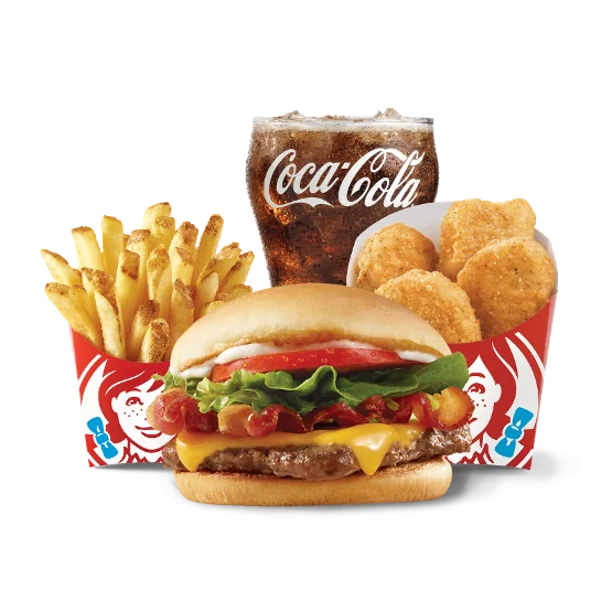 Jr. Bacon Cheeseburger Biggie Bag