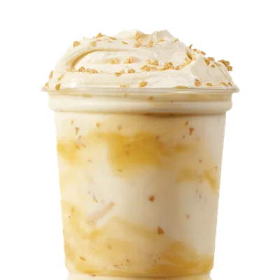 Caramel Crunch Vanilla Frosty Fusion