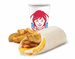Egg & Cheese Breakfast Wrap Combo