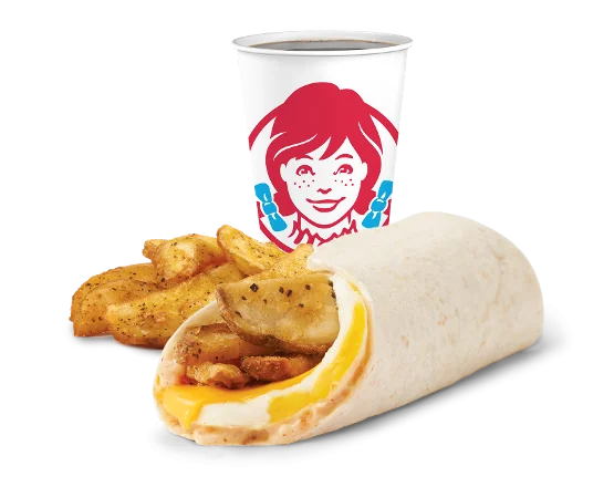 Egg & Cheese Breakfast Wrap Combo