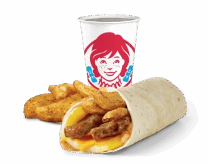 Sausage Breakfast Wrap Combo