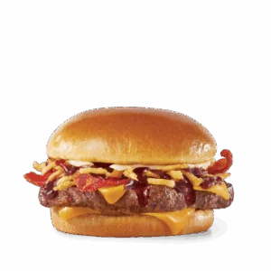 Bull's-Eye BBQ Cheeseburger