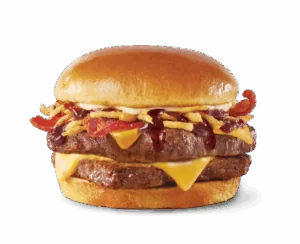 Bull's-Eye BBQ Double Cheeseburger