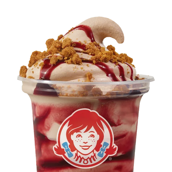 Chocolate Cherry Crumble Frosty