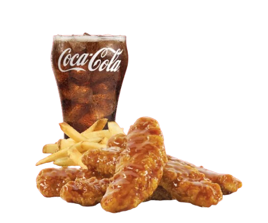 5 PC Honey Garlic Chicken Strips combo