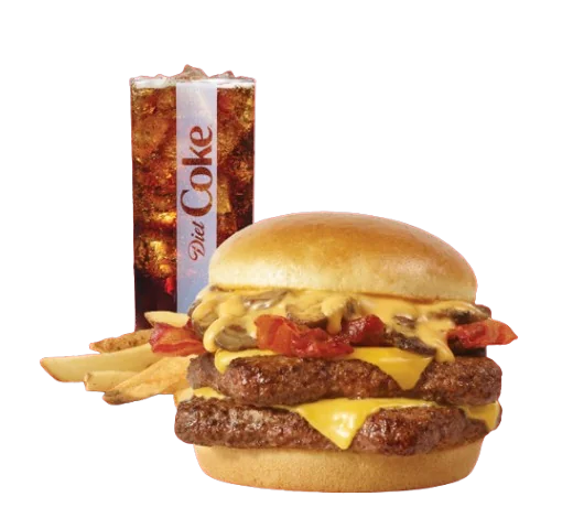 Bacon Portabella Mushroom Melt Double