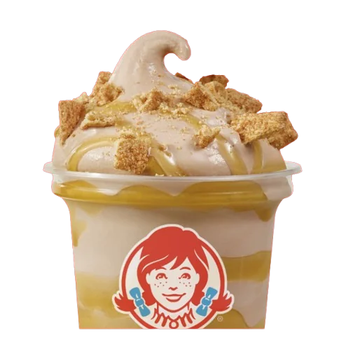 Cinnamon Toast Crunch chocolate Frosty