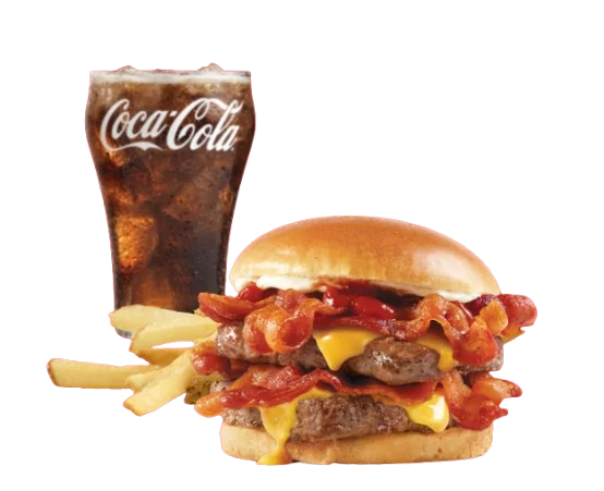Wendy's Baconator combo