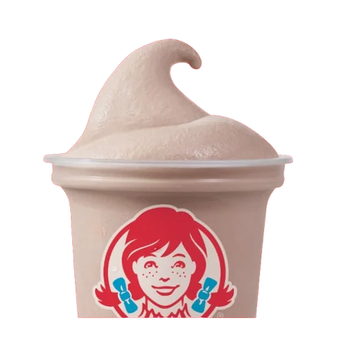 Wendy's jr. chocolate frosty