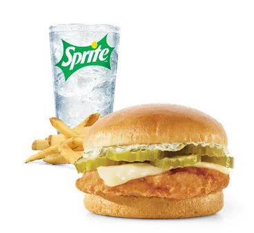 Wendy's Dill Pickle Chicken Sandwich Combo