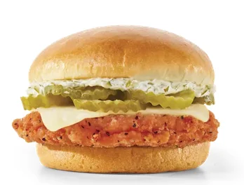 Wendy's Spicy Dill Pickle Chicken Sandwich