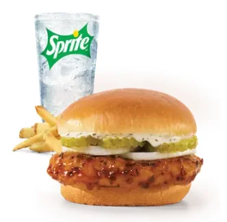 Spicy Korean BBQ Chicken Sandwich