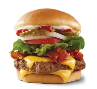 Wendy's Bacon Deluxe ¼ lb. Single
